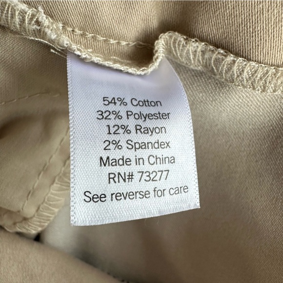 Croft & Barrow Effortless Stretch Capri Cropped Pants, 16W - Picture 8 of 9